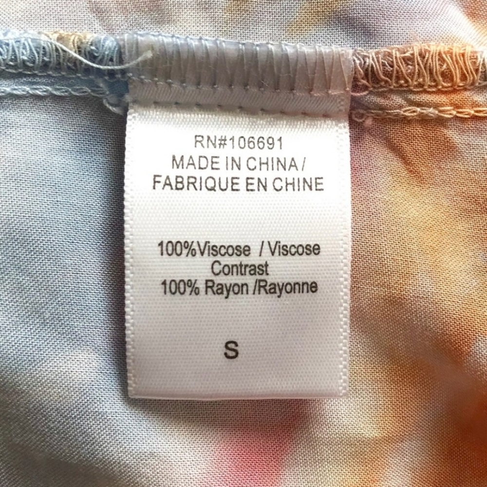 Young Fabulous & Broke Pink Tie Dye Maxi Dress - Picture 7 of 7